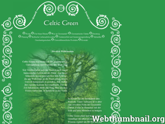 celtic-green.de website preview