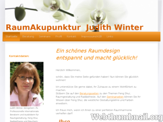 raumakupunktur-winter.de website preview