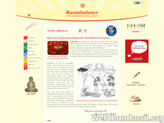 raumbalance.de website preview