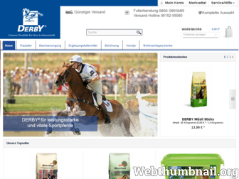 shop-derby.de website preview