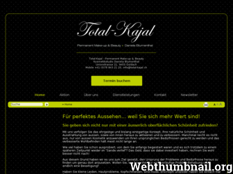 total-kajal.ch website preview