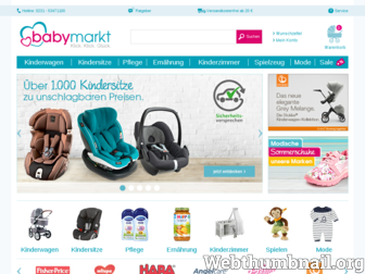 babymarkt.de website preview