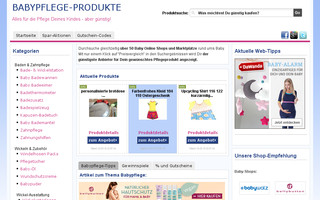 babypflege-shop.de website preview