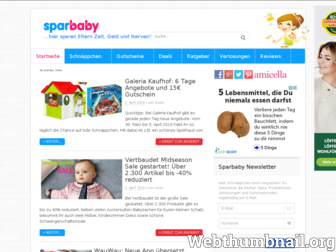 sparbaby.de website preview