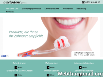 variodent.at website preview