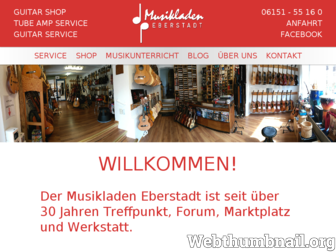 musikladen-eberstadt.de website preview