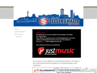 jellinghaus.de website preview