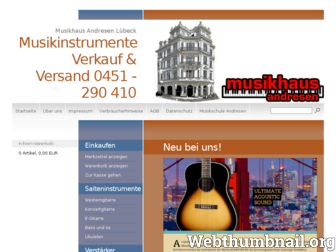 musikhaus-andresen.de website preview