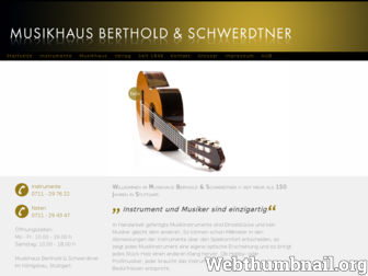musikhaus-berthold-und-schwerdtner.de website preview