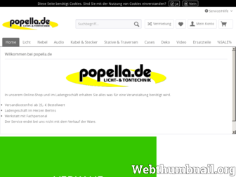 popella.de website preview