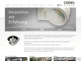 cedes.info website preview
