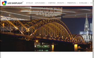 led-shoplight.de website preview