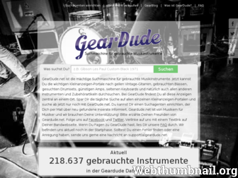 geardude.net website preview