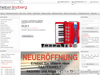 hieber-lindberg.de website preview