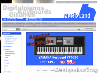 musikland-haeber.de website preview