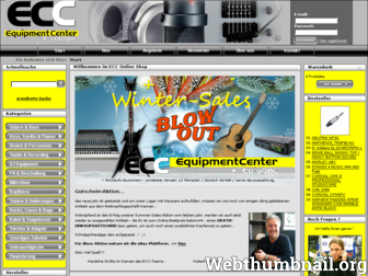equipmentcenter.de website preview