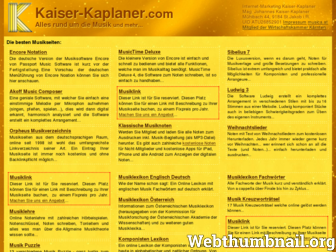 kaiser-kaplaner.com website preview