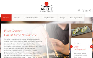 arche-naturkueche.de website preview