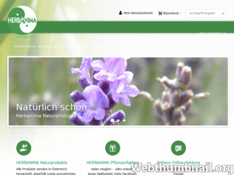 herbanima.at website preview