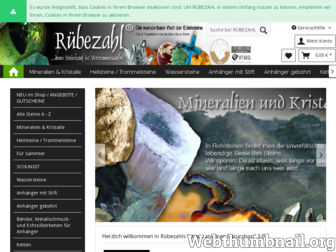 ruebezahlshop.de website preview