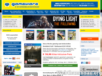 gameware.at website preview