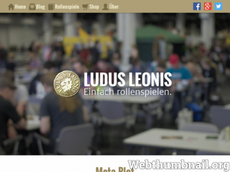 ludus-leonis.com website preview