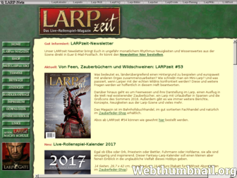 larpzeit.de website preview