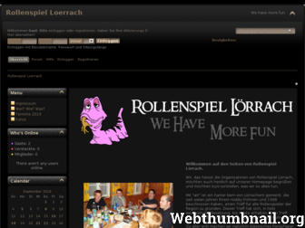 rollenspiel-loerrach.de website preview