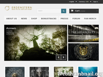 erdenstern.com website preview