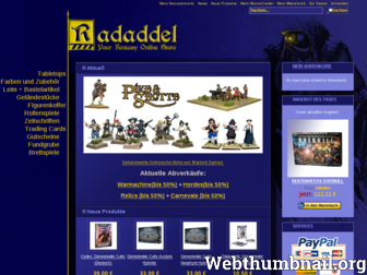 radaddel.de website preview