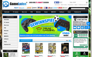 gameladen.com website preview