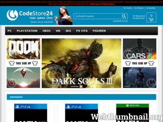 codestore24.com website preview
