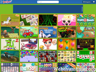 1001spiele.at website preview