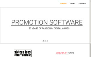 promotion-software.de website preview