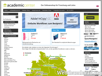 academic-center.de website preview