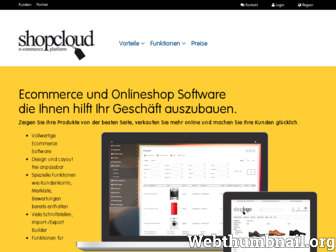 shopcloud.io website preview