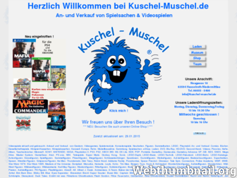 kuschel-muschel.de website preview