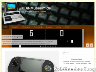 8bit-museum.de website preview