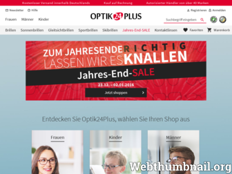 optik24plus.de website preview