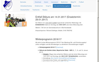 orientierungslauf.net website preview