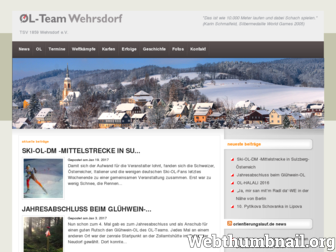 ol-team-wehrsdorf.de website preview