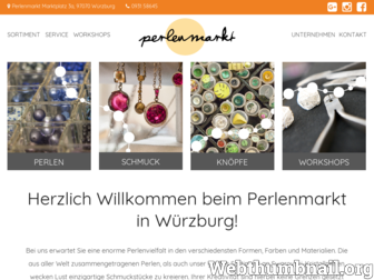 perlenmarkt-wuerzburg.de website preview