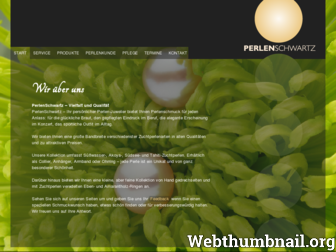 perlen-schwartz.de website preview