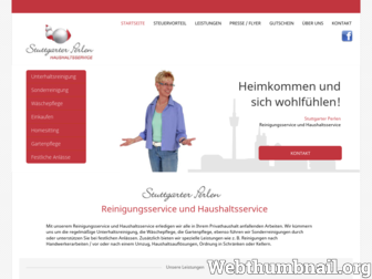 haushaltsservice-stuttgart.de website preview