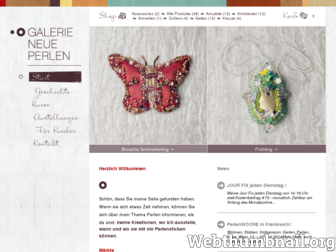 galerie-neue-perlen.de website preview
