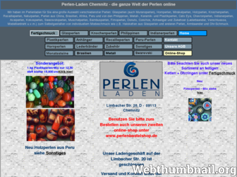 perlen-laden.de website preview