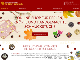 koober-schmuck.de website preview