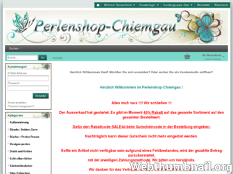perlenshop-chiemgau.de website preview
