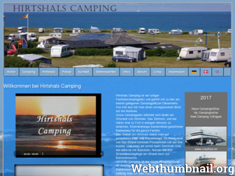hirtshals-camping.de website preview
