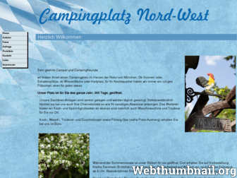 campingplatz-nord-west.de website preview